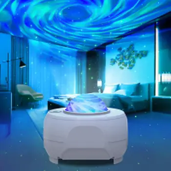 1 Takım Pratik Çoklu Aydınlatma Renkleri Göze Batmayan Uyku Gece Lambası Küçük Masa Projeksiyon Lambası Ev için