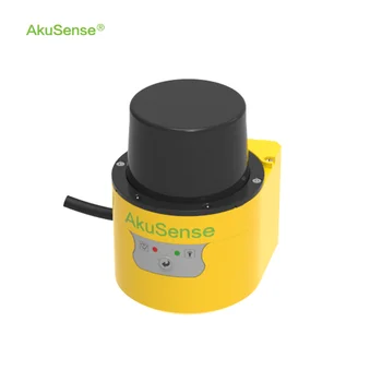 AkuSense 300 derece radar sensörü tarama 0.5 çözünürlük 3d lidar haritalama 20m algılama mesafesi ölçüm sensörü