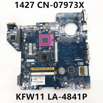 CN - 07973X 07973X 7973X Ücretsiz Kargo Anakart DELL 1427 Laptop Anakart İçin KFW11 LA-4841P PM45 DDR3 %100 % Tam İyi Çalışıyor