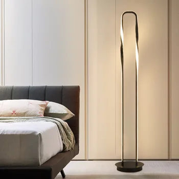 iskandinav led zemin lambası stehlampe ayakta lamba yemek odası yatak odası