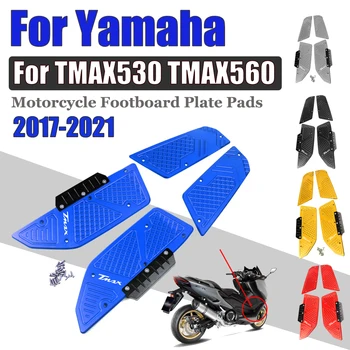 Motosiklet Aksesuarları Ön Ayak Adım Footrest Pedalı Ayak Plakası YAMAHA TMAX 530 İçin T-MAX530 SX DX 2020 TMAX530 2017-2021