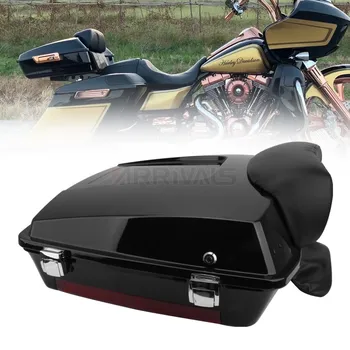 Motosiklet Doğranmış Tur Paketi Gövde Arkalığı Montaj Raf Bagaj Harley Tur Pak Sokak Electra Glide 1997-2013