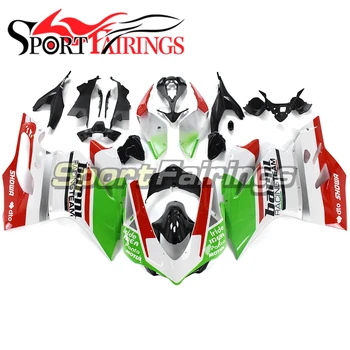 Motosiklet Tam kaporta kiti Ducati 959 1299 2015 2016 2017 959s 1299s Sportbıke ABS Plastik Kaporta Yeşil Beyaz Kırmızı Siyah